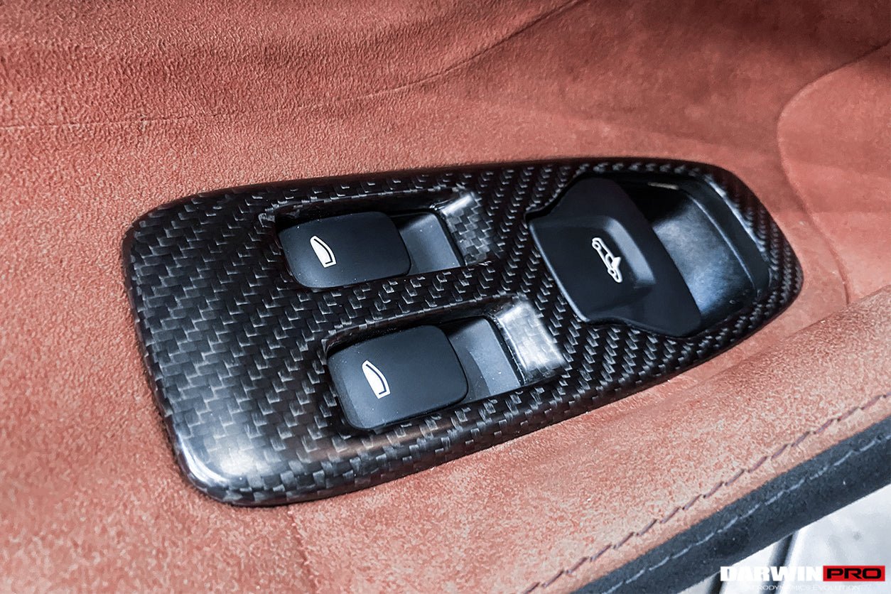 2015 - 2021 McLaren 540c/570s/570gt/600lt Dry Carbon Fiber Interiors (6pcs)